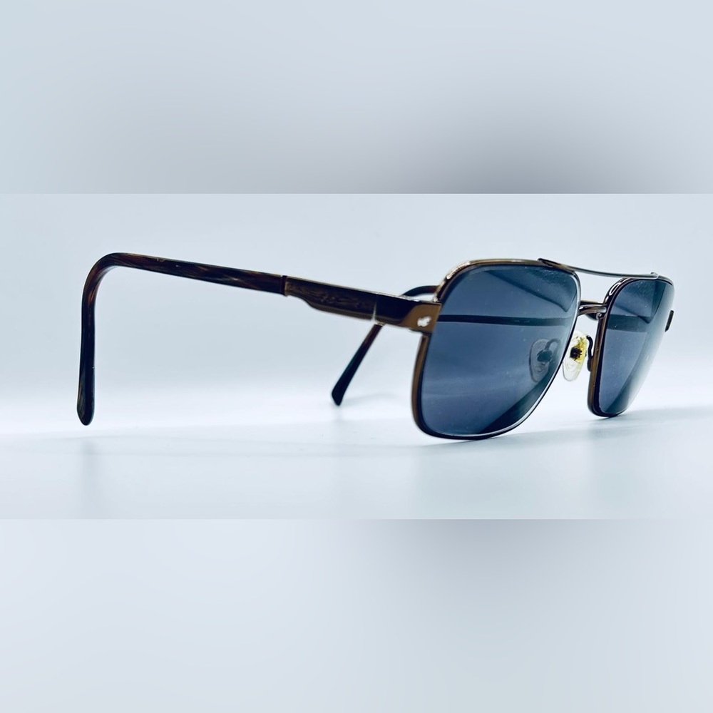 Vintage Safilo Brown Pilot Sunglasses Frames Only